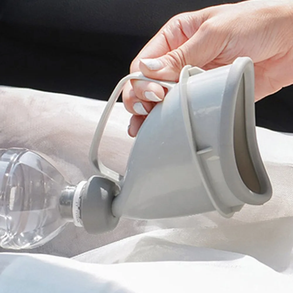 Портативная уличная дорожная Автомобильная моча бутылка писсуар Воронка трубка