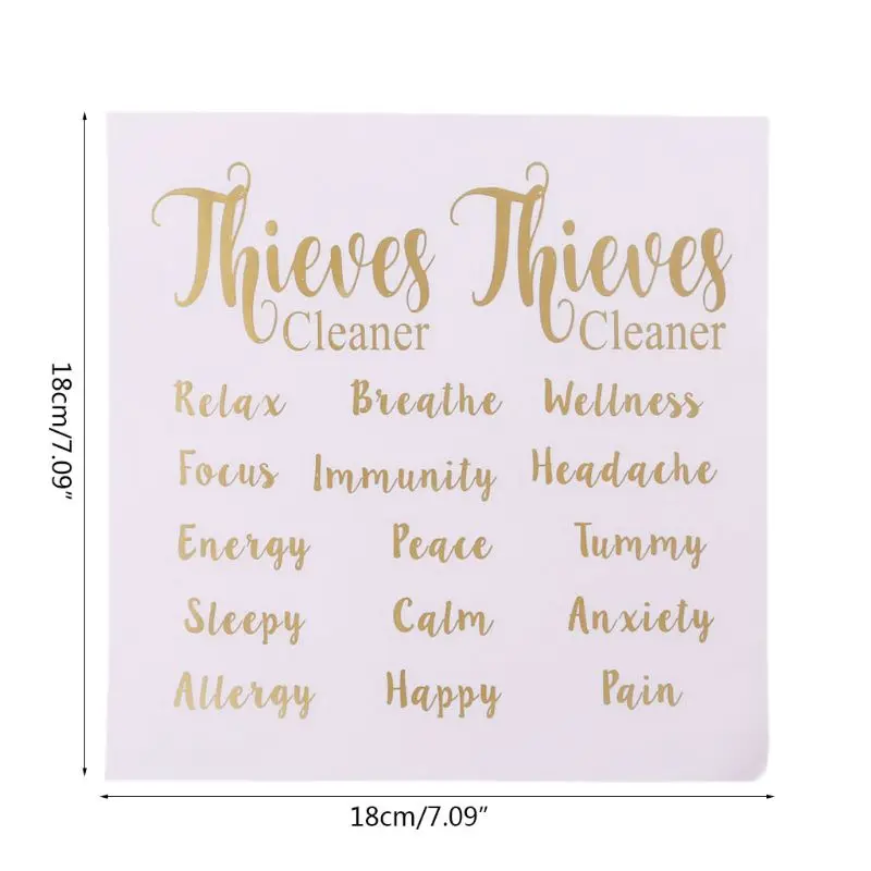 Этикетки для бутылочек с эфирным маслом наклейки тела домашнего декора ярлыки