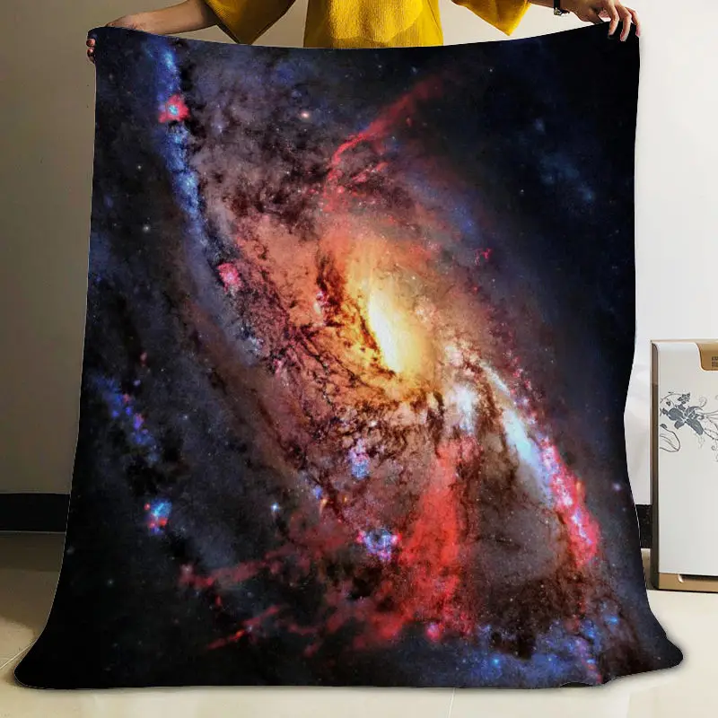 ?? Musifeカスタム銀河フランネル毛布デザイン独自の毛布フランネル毛布ソファdiyのドロップシッピング