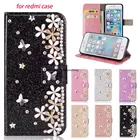 Блестящий кожаный чехол для Redmi Note 10 Pro 9 9Pro 8 8Pro 7 9A 9T Foco X3 NFC 11Ultra