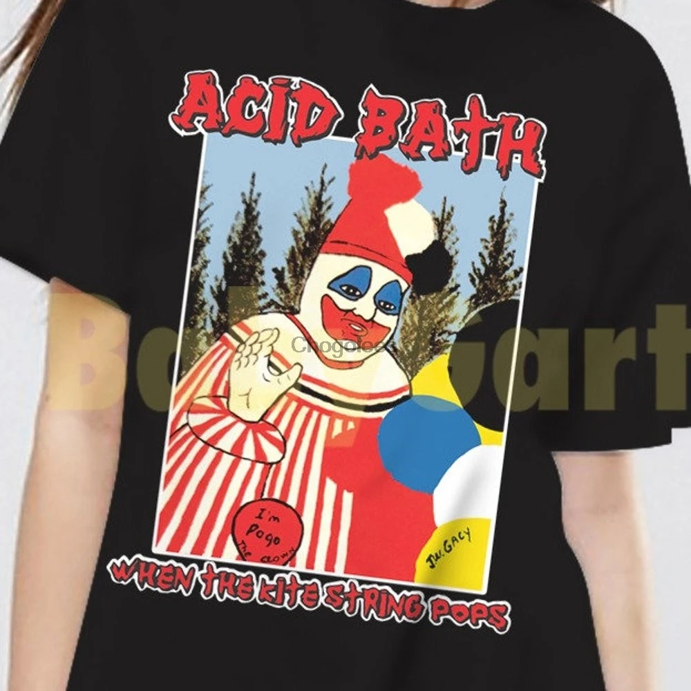 Тяжелая хлопчатобумажная футболка унисекс в стиле гирлянды с кислотой |