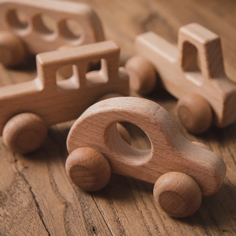 4 шт./1 набор Детские деревянные игрушки-грызунки | Игрушки и хобби