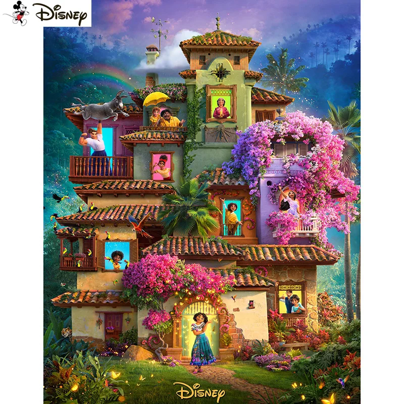 

Алмазная вышивка Disney 5D, набор для рукоделия «мультяшная принцесса», картина для творчества, вышивка крестиком, украшение для дома, подарок ...