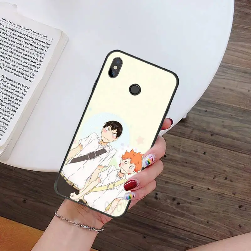

Haikyuu japanese anime manga high quality Phone Case coque For Xiaomi Redmi note 7 8 9 t k30 max3 9 s 10 pro lite