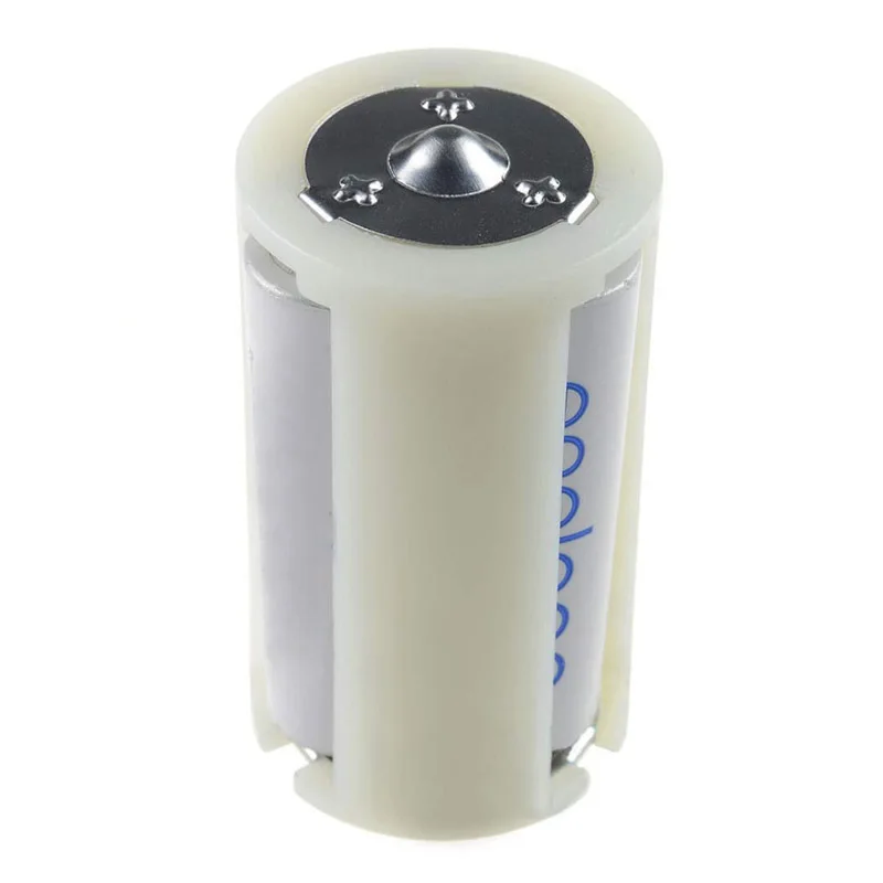 4 шт. прозрачные переходники для аккумуляторов AA в размер D VH99 |