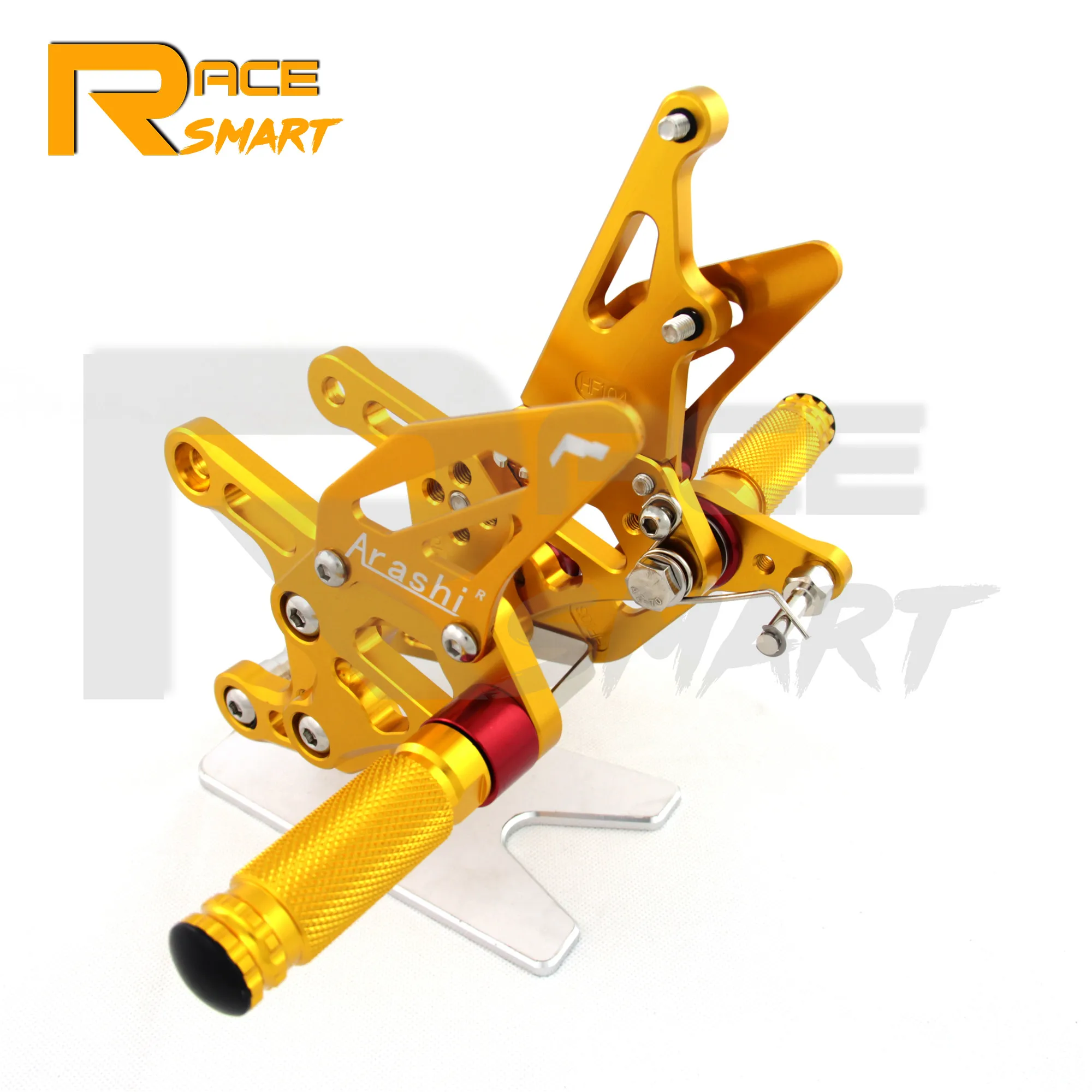 Для YAMAHA YZF R1 2009-2014 Мотоцикл с ЧПУ регулируемый задний комплект Rearsets подножка