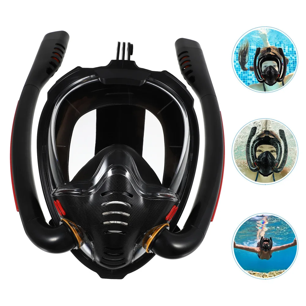 

1 Set Snorkel Mask Diving Mask Diving Goggles Adult Dive Mask Swim Glasses