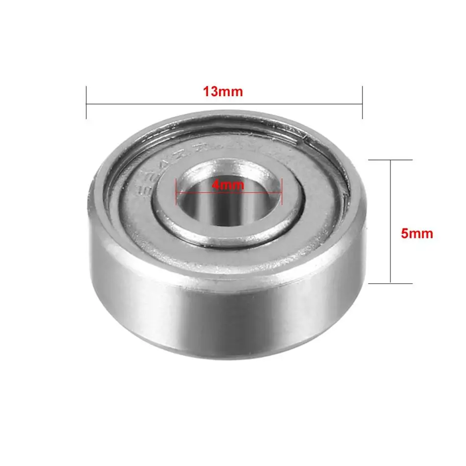 

20pcs 624ZZ 4mmx13mmx5mm Double Shielded Miniature Deep Groove Ball Bearing