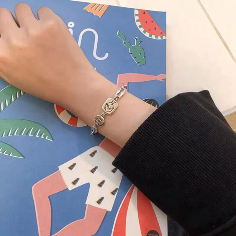 Корейский новый изящный дизайн браслета простые аксессуары для женщин и девочек