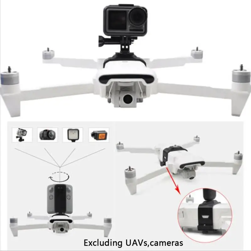 Для Xiaomi Gopro Hero 4/5/6/7 & Osmo крепление для экшн камеры держатель пластина