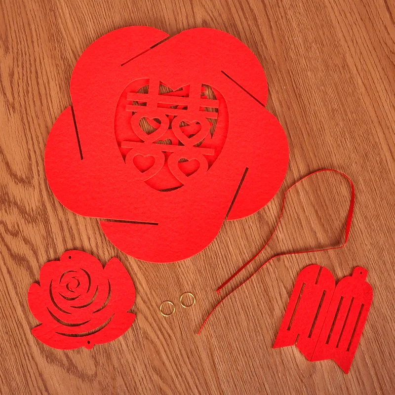 Подвесной фонарь из нетканого материала в китайском стиле рождественские и