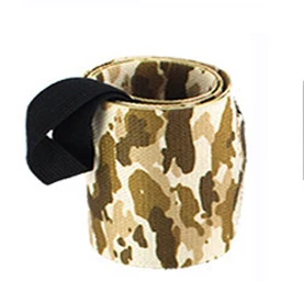 Brown Camo ROEGADYN, для взрослых, камуфляж, поддержка запястья, скоба, Кроссфит, напульсники, для мужчин, черный, спортивный, напульсник, для тенниса, для рук, защита запястья, пара - Цвет: Brown Camo