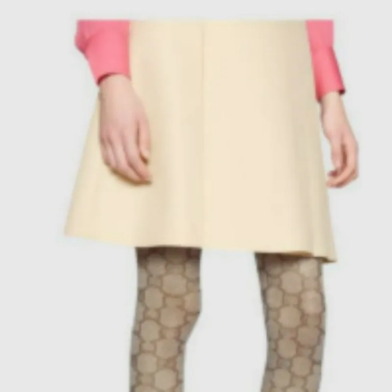 

108550 New Summer Fashion Classic Trendy Brand Luxury Design Letter Mesh Pantyhose High Elasticity Big Size Leggings G1