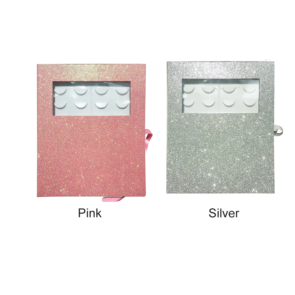 16 пар пустая коробка защита Блестящая Бумага пылезащитный образец каталог салон