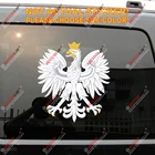 Герб Польша, герб оружия, Орл, полиска, трава, наклейка, наклейка, автомобиль, винил, светоотражающий
