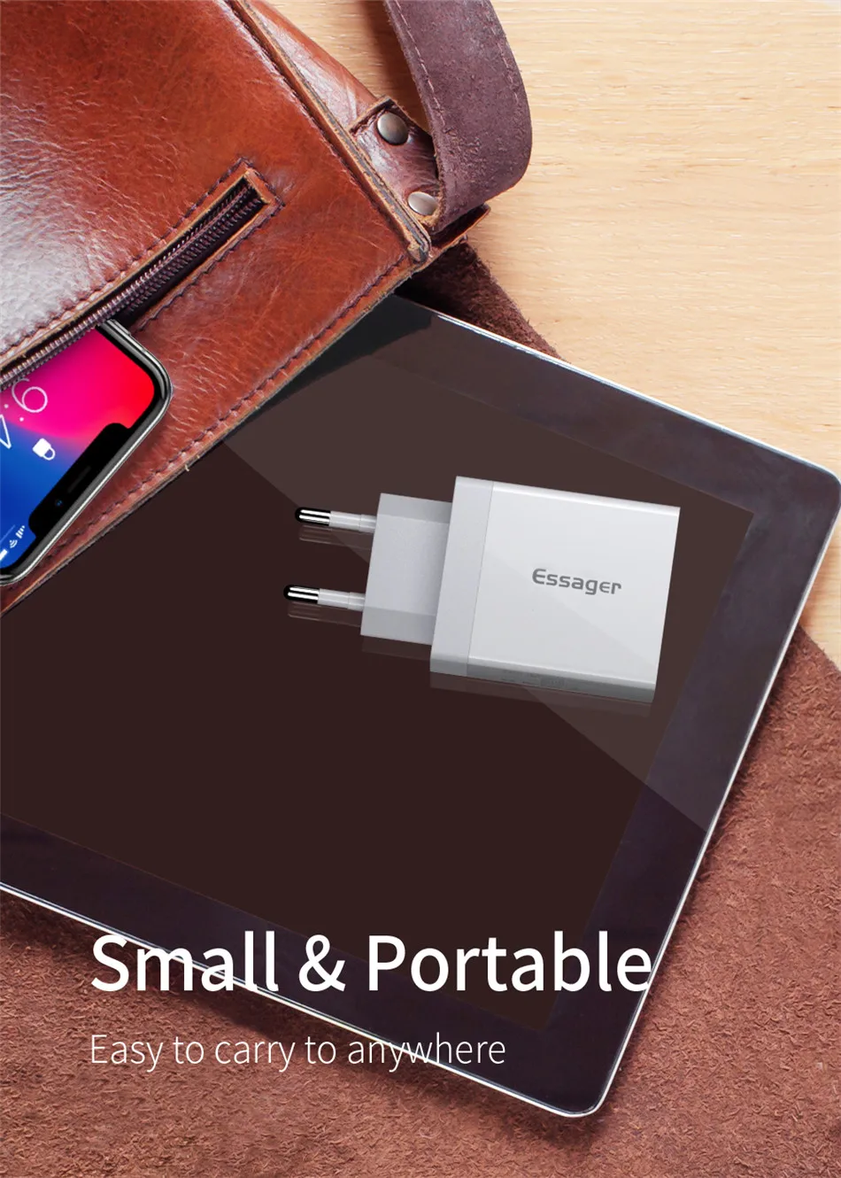 Essager 36 Вт Быстрая зарядка 3,0 USB зарядное устройство QC3.0 QC Тип C PD турбо Быстрая зарядка настенное зарядное устройство для мобильного телефона для iPhone 11 Pro Max
