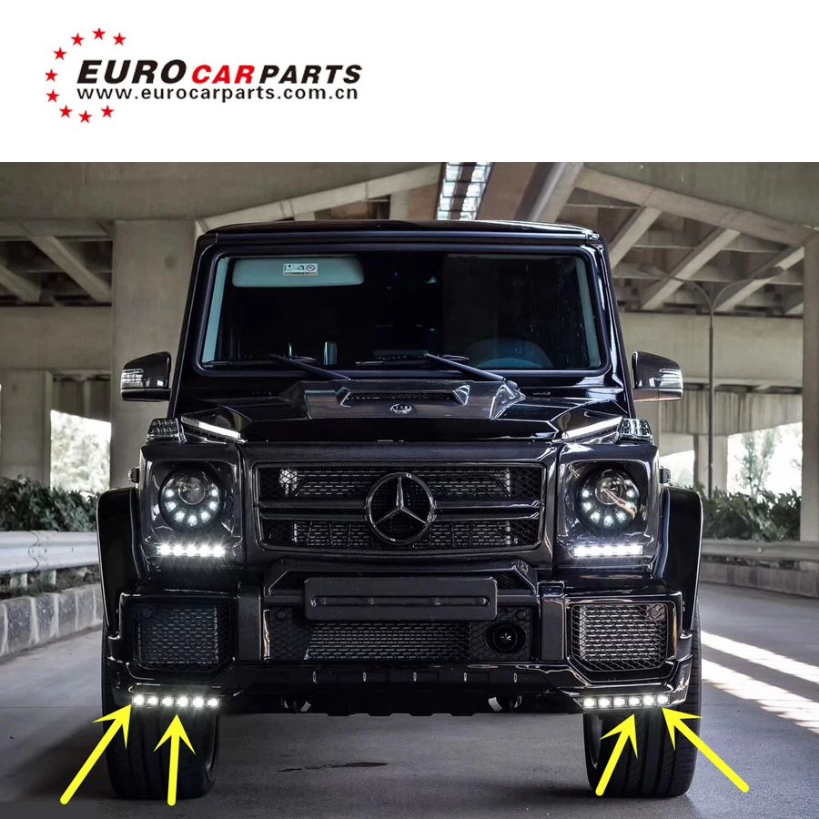 Светодиодные лампы G class w463 для G63 G65 поворотные огни переднего бампера