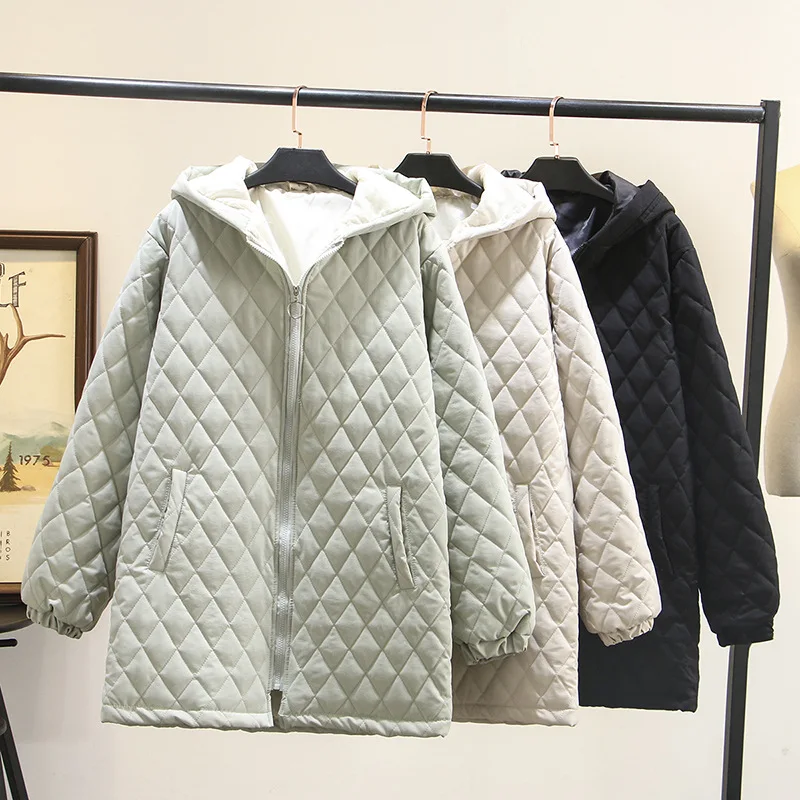 Зимние Повседневные Длинные парки 2019 размера плюс модная одежда свободного