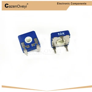 5 шт.лот Оригинал Spain ACP CA14NV15 10K RT3.52 квадратный регулируемый потенциометр 10K D отверстие