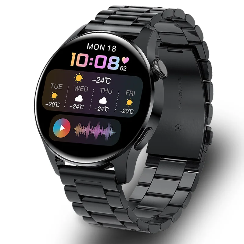 

Смарт-часы GT2 мужские, спортивный браслет с сенсорным экраном, Bluetooth и цветным экраном, напоминание