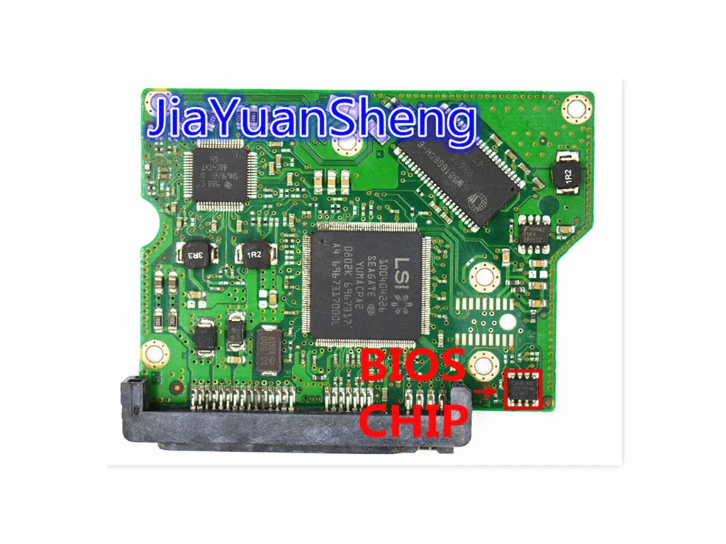 Печатная плата Seagate для настольного жесткого диска номер: 100473090 REV A белая