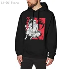 Модные забавные толстовки унисекс с капюшоном, мужская и женская одежда в стиле японского аниме, толстовки в стиле Харадзюку