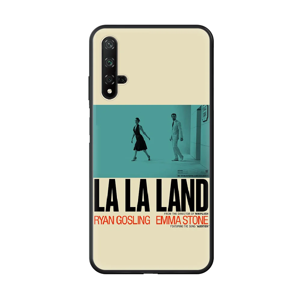 

Movie La La Land Fashion Phone Case Hull For Huawei Honor 7 8 9 10 20 A S X Lite Pro Black Coque Silicone Bumper Fashion