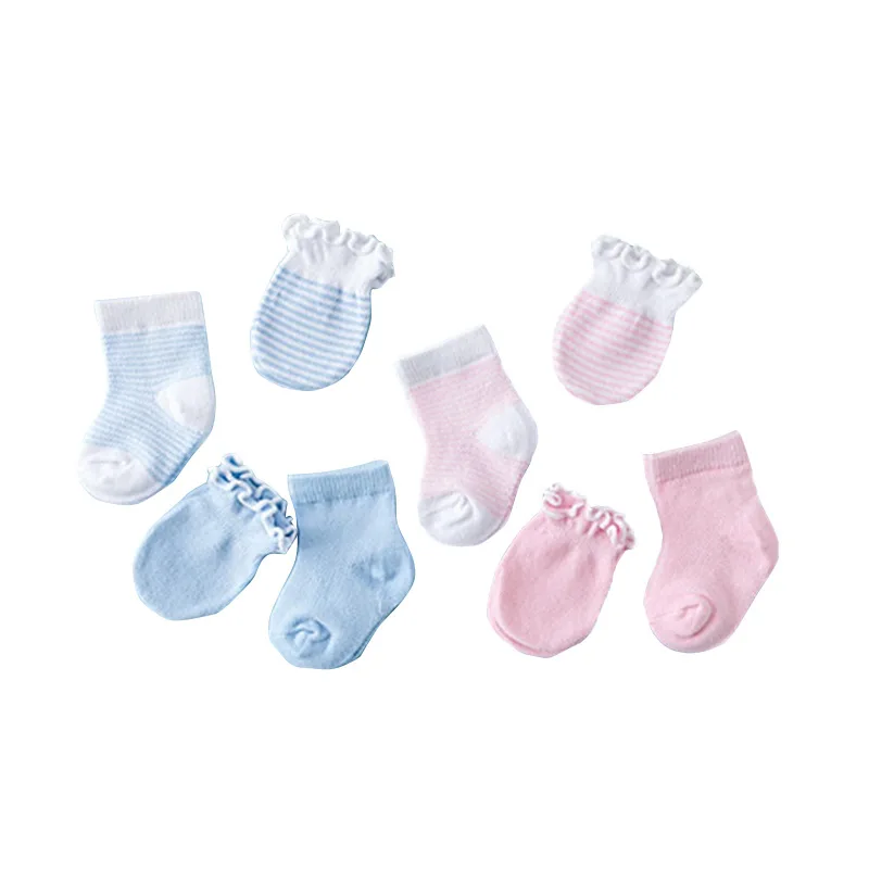 

Cotton Babies' Socks Anti-Scratch Gloves Babies' Socks Gloves Maternal and Child Babies' Socks Anti-Scratch Gloves