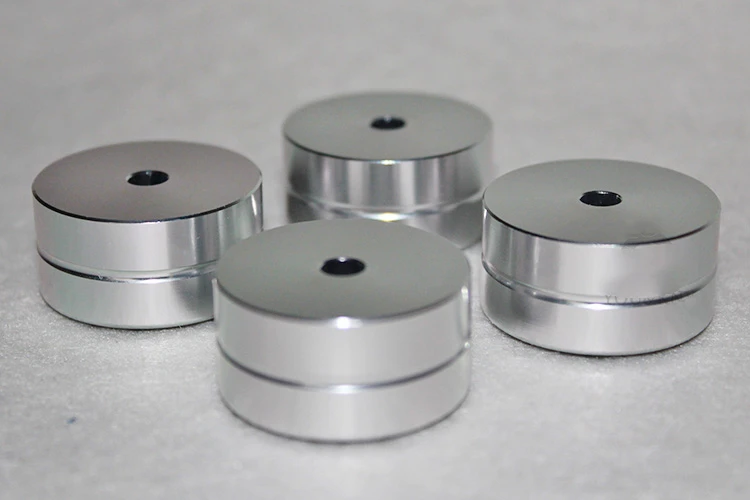 Полностью алюминиевые твердые ножки CNC нижняя часть с резиновым кольцом