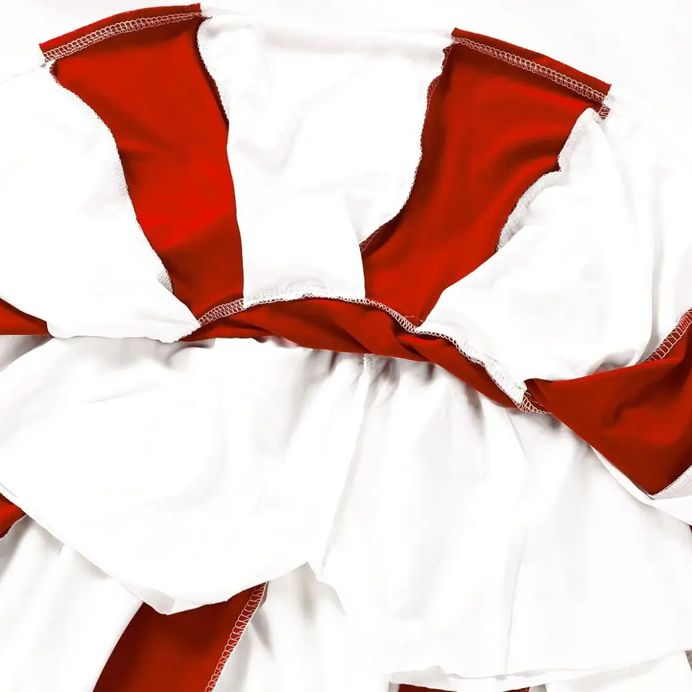 

Womens Cheerleader Cosplay Costume Naughty School Girl Mini Pleated Skirt+Crop Top Uniform Outfit Erotic Schoolgril Fancy Dress