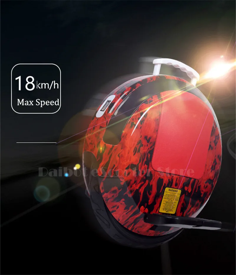 Электрический скутер Daibot с одним колесом 14 дюймов самобалансирующиеся скутеры