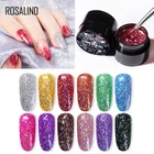 Гель-лак для ногтей ROSALIND, блестящие шелковые гибридные Лаки Блестки для рисования, дизайн ногтей, УФ-лампа для маникюра