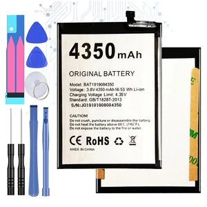 bat1919084350 4350mah mobile phone battery for doogee n20 n20pro n20 pro free global shipping