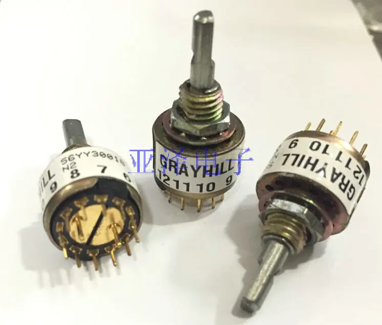 2 шт./лот оригинальный поворотный переключатель диапазонов 360 градусов 56YY30018 ножа