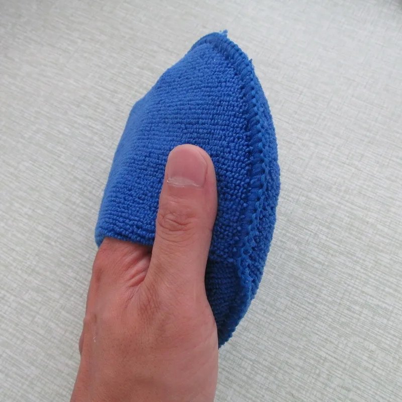 6 дюймов мягкая губка для полировки и воска автомобиля восковой аппликатор Губка