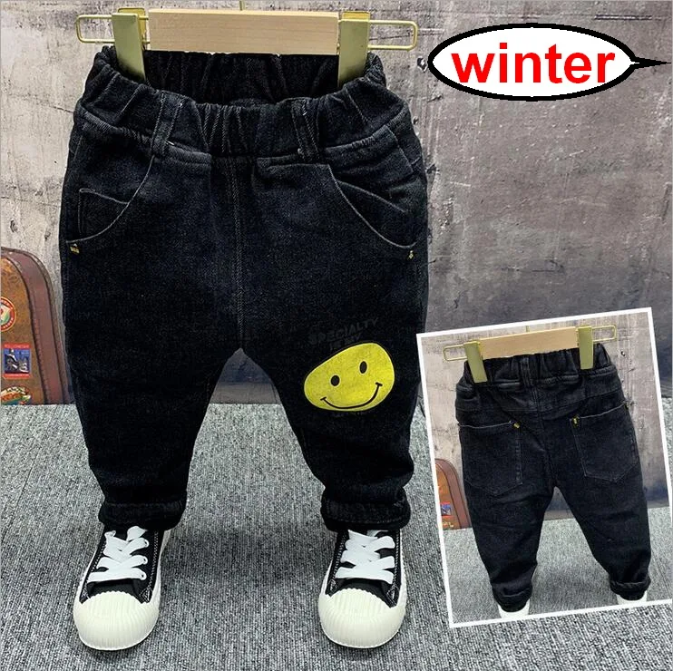 

New Children winter jeans, Children's clothing Children plus cashmere jeans. boy winter children warm jeans 2-6years