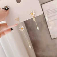 vintage daisy rings for women cute flower ring adjustable engagement jewelry rings wedding female cuff open s8h1