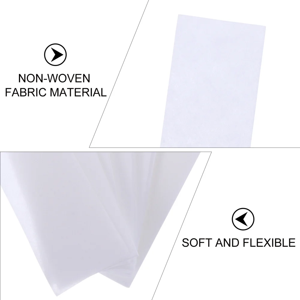 

100pcs Safe Non-woven Hair Removal Wax Paper Waxing Strips for Hair Removal
