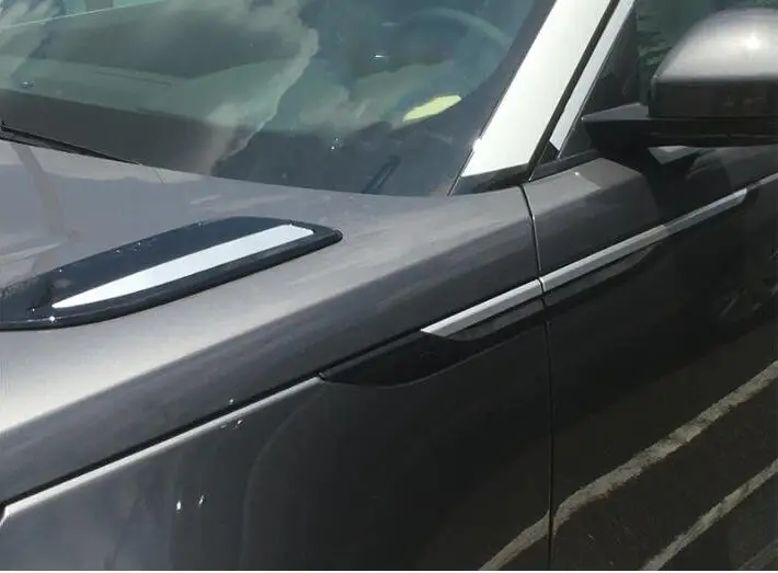 Для Land Rover Range Velar 2017 2018 автомобильные аксессуары ABS Хромированная вытяжка