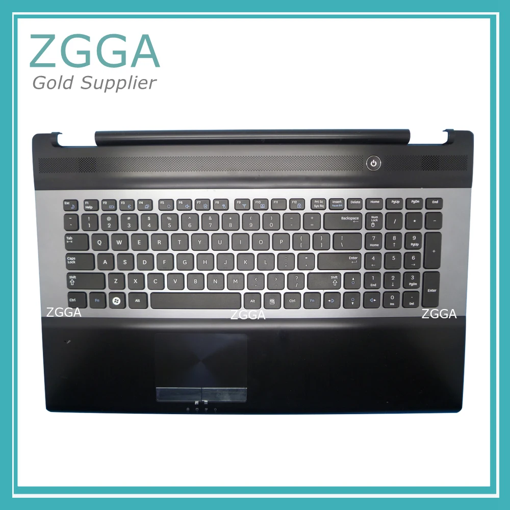 Новая клавиатура для ноутбука с тачпадом Упор для рук для samsung RC730 RC530 RC728 верхний чехол Корпус чехол US RU BA75-03203C
