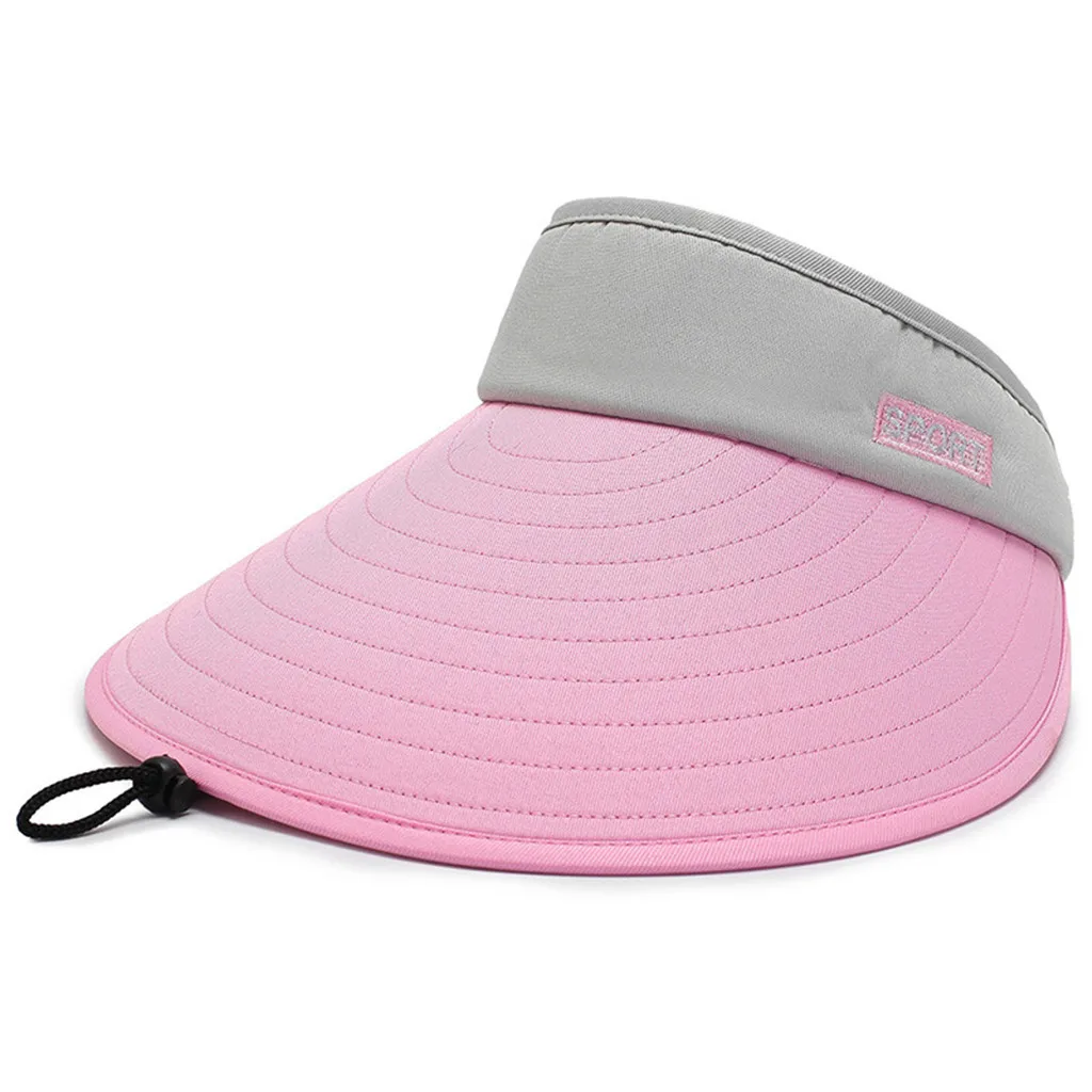 SAGACE Кепка для бега мужчин и женщин Солнцезащитная Складная Большая лица пустая
