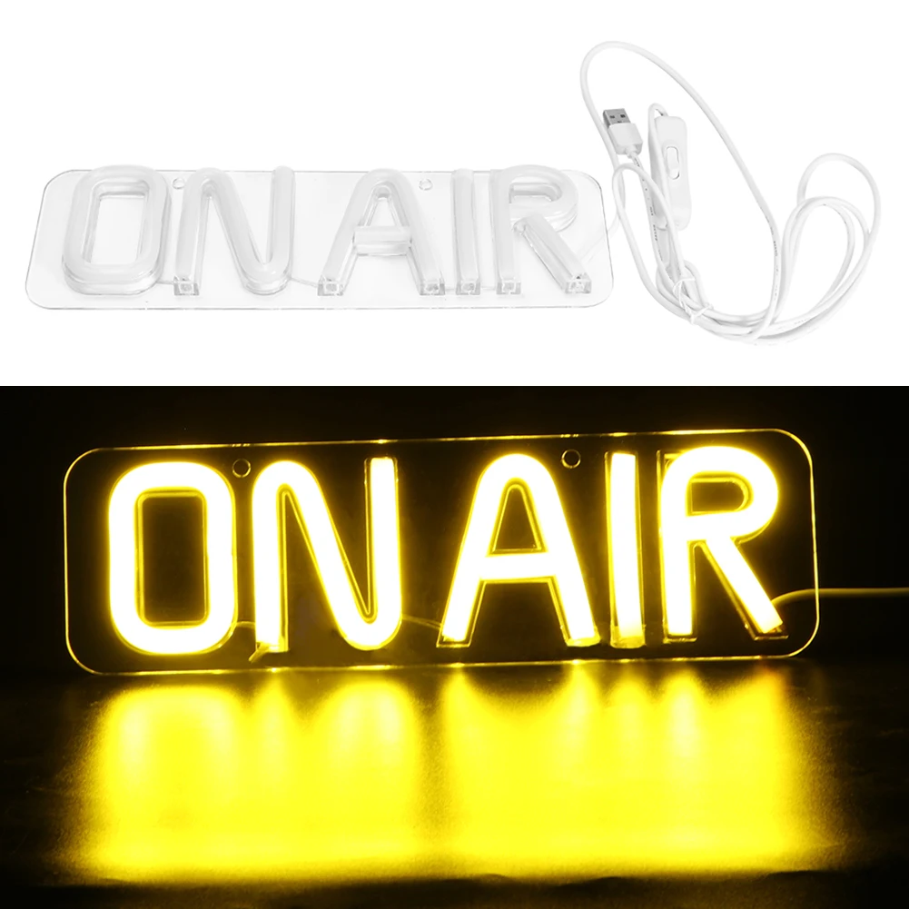 

On Air Multi Modes Decorative Art Advertising Office Shop Neon Light Storefront Ultra Bright OPEN Sign Bar Restaurant Business