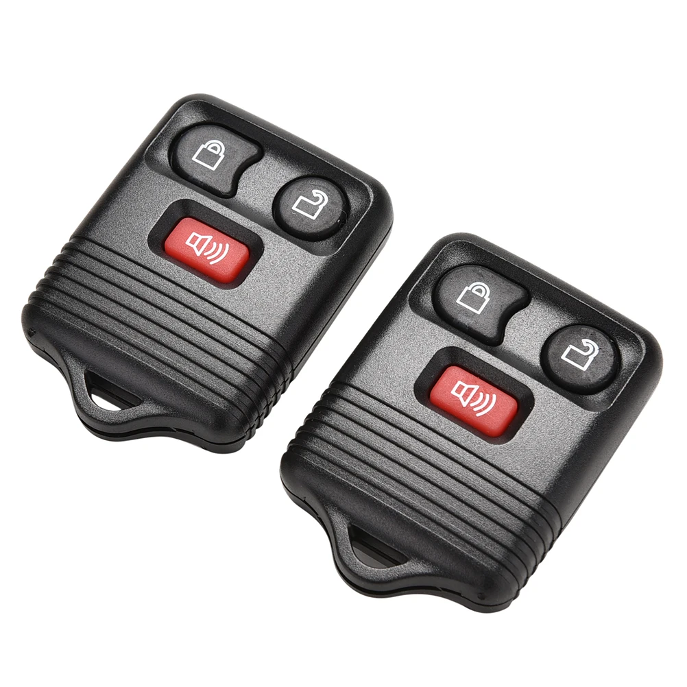Новый дистанционный ключ 3 кнопки чехол Fob черный цвет комбинированный для ключей