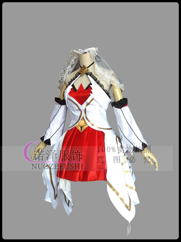 

Game Honkai Impact 3 Cosplay Costume Theresa Cartoon Cosplay Dress+Headwear Lovely Style Halloween Full Sets