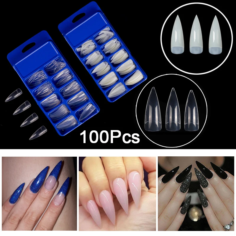 100 шт./кор. накладные ногти-стилеты рисунки на ногтях и изображением героев