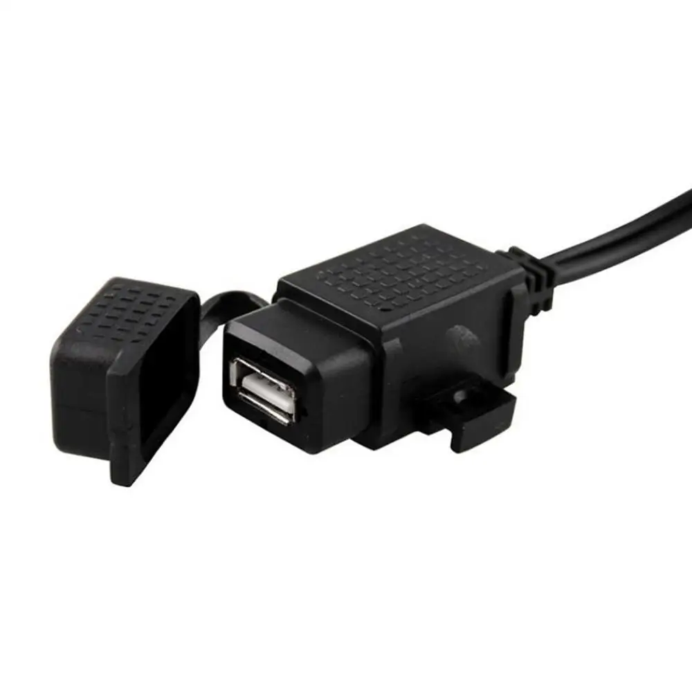 

Waterproof Motorcycle 12V USB Mobile Phone GPS Charger Adapter Embedded Fuse Motorcycle USB Mobile Phone Charger
