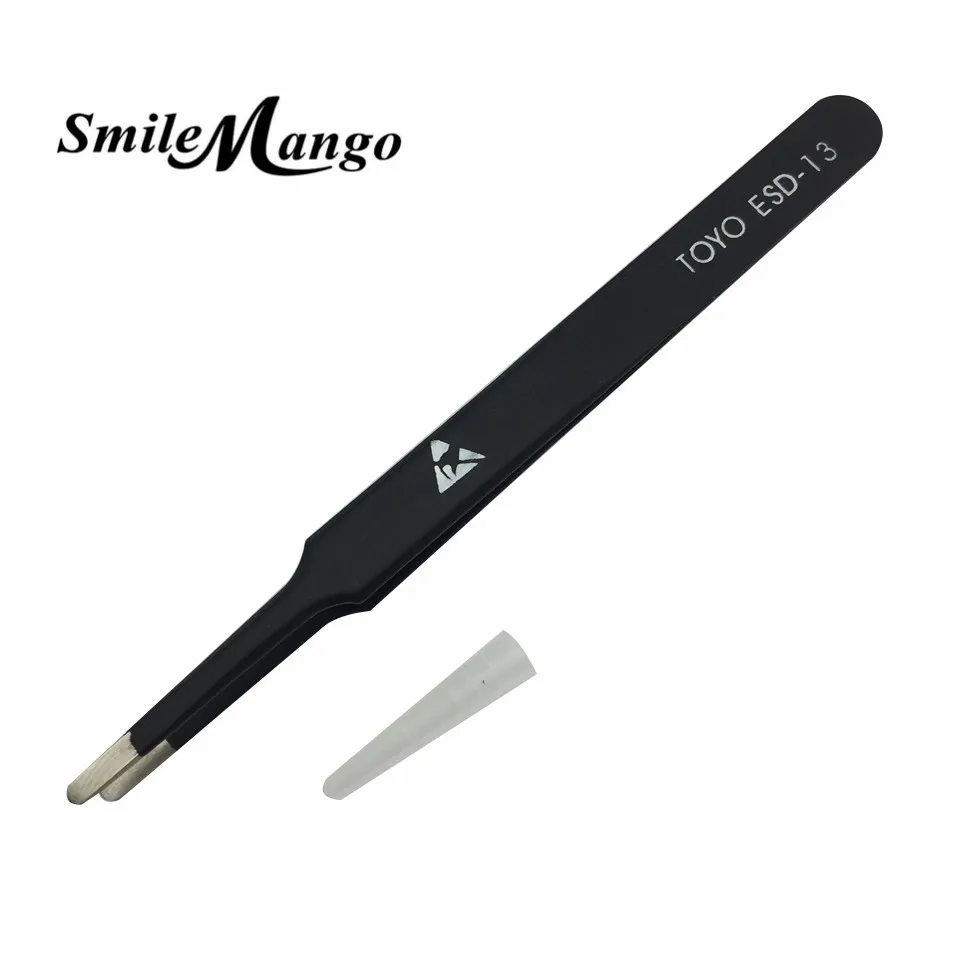 Набор антистатических прецизионных пинцетов пинцет из нержавеющей стали ESD