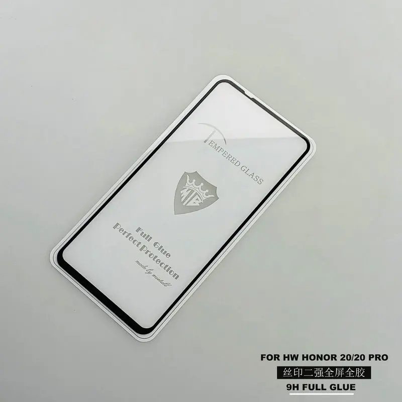 6D 5D полное клеевое покрытие закаленное стекло Защита экрана для Huawei nova 5T YAL-L21 Honor 20