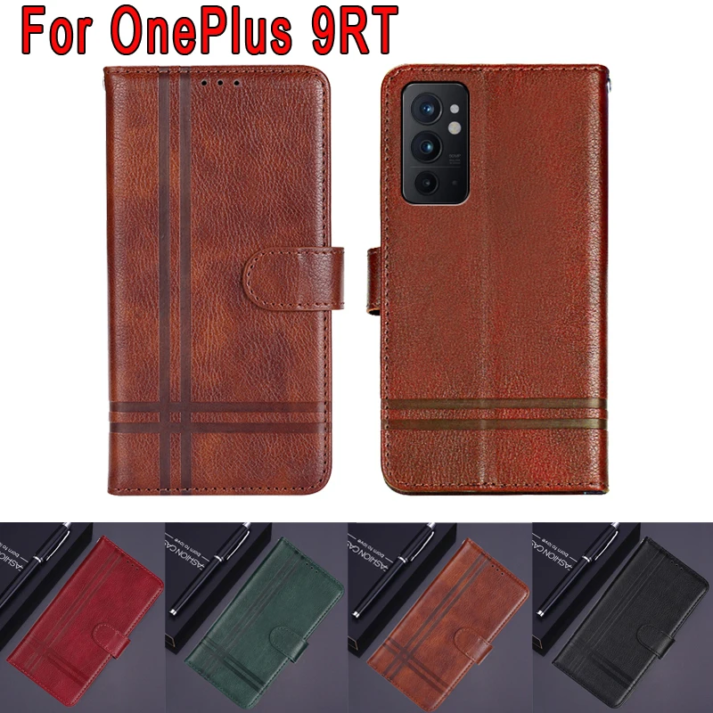 

New Phone Cover For OnePlus 9RT Case MT2110 Magnetic Card Flip Leather Wallet Protective Etui Hoesje Book For OnePlus 9 RT Case