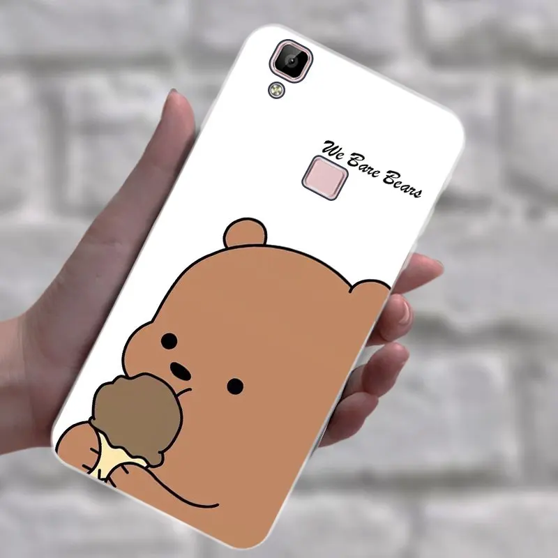 Силиконовый мягкий ТПУ чехол Bear 2 для Vivo X21 X23 NEX A V11 V11i Z3 Z3i Y91 Y93 Y95 без отпечатков